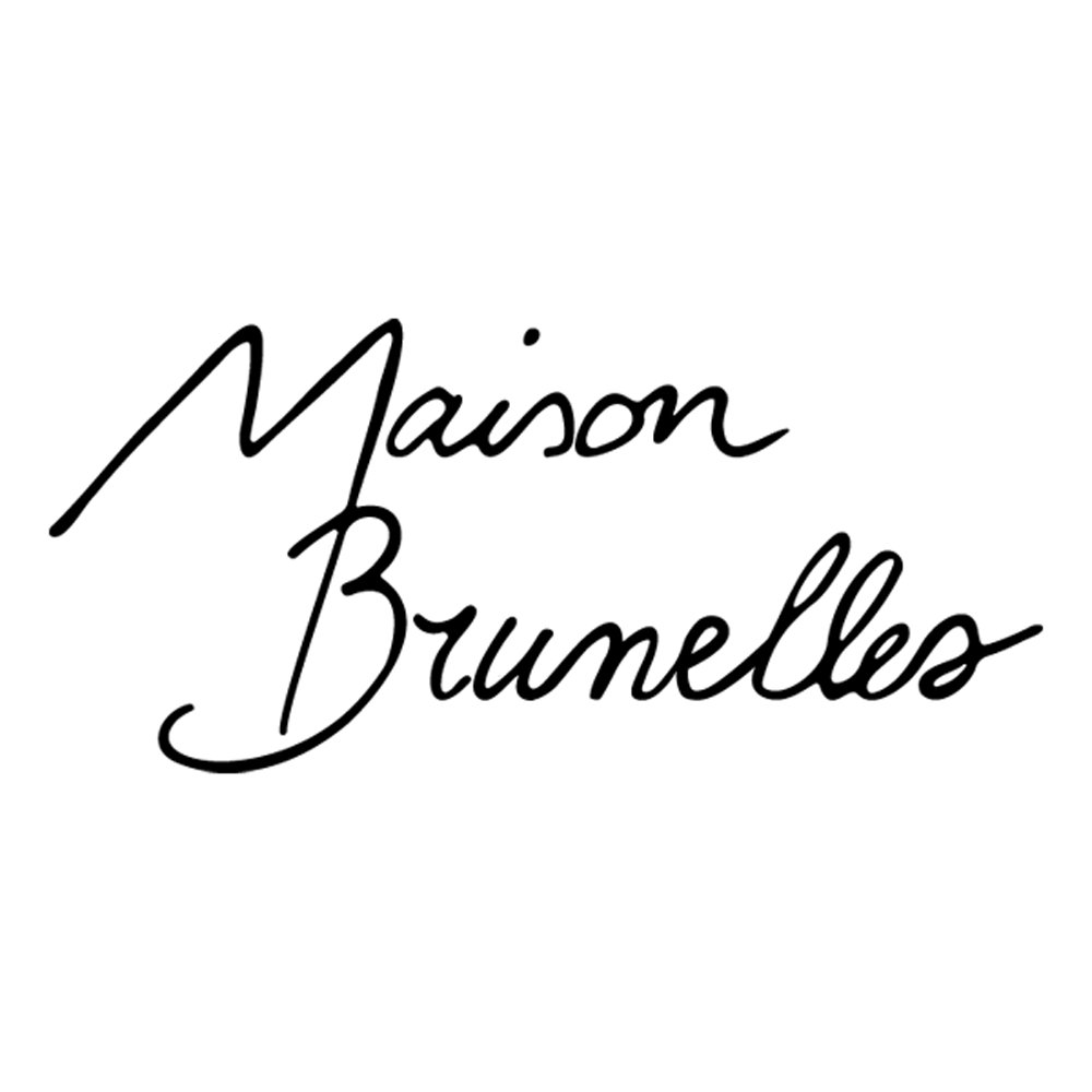 Maison Brunelles logo header noir